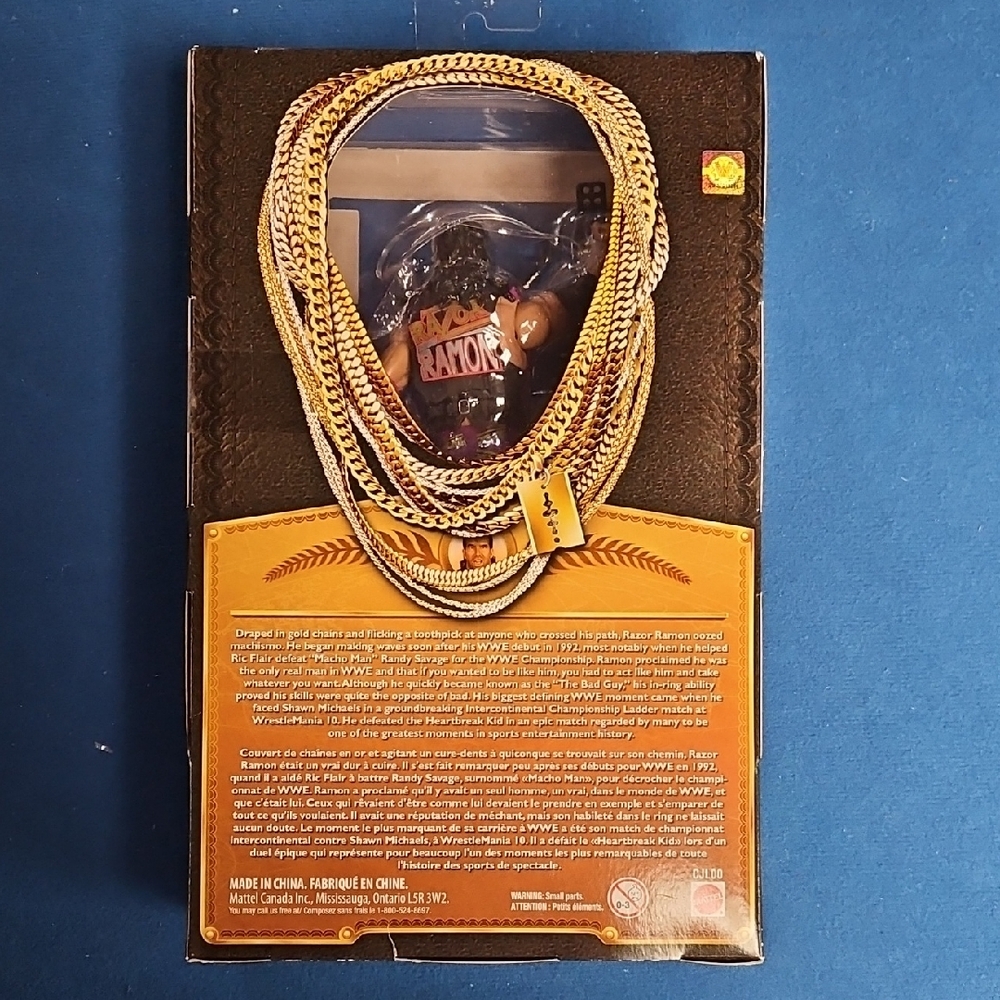 WWE Defining Moments Figure Razor Ramon - Picture 3 of 3